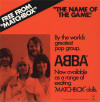 The Name Of The Game promotional single UK 1978