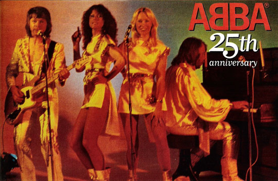 ABBA 25th anniversary