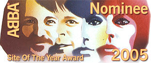 ABBA Site Of The Year 2005 Nominee