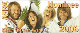 ABBA Site Of The Year Nominee 2006 - vote now @ ABBA Plaza