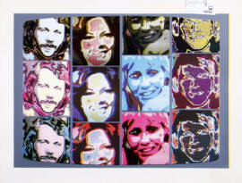 ABBA lithograph