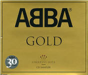 ABBA GOLD - Greatest Hits CD Sampler promotional CD
