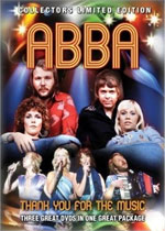 ABBA Thank You For The Music Collectors Box Set 3 DVD plus book