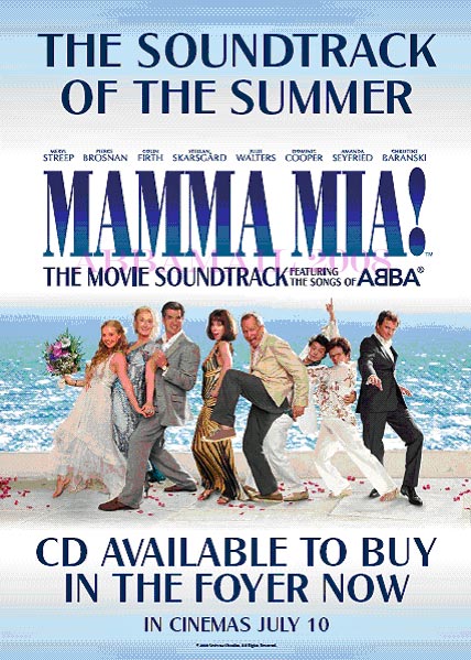 MAMMA MIA! THE MOVIE SOUNDTRACK