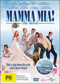 MAMMA MIA! THE MOVIE - DVD - Australia