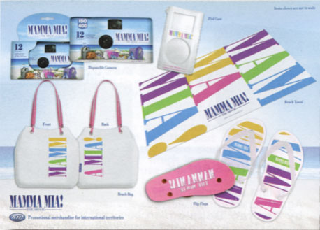 MAMMA MIA! THE MOVIE beach set