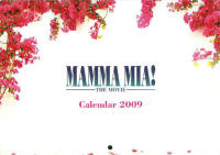 MAMMA MIA! THE MOVIE Calendar 2009
