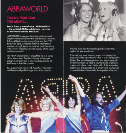 Powerhouse Museum presents ABBAWORLD