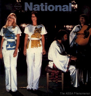 ABBA performing the National jingle