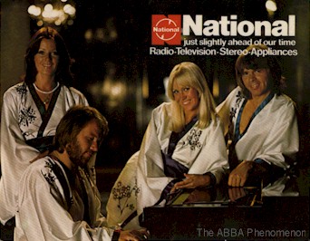 ABBA at the piano