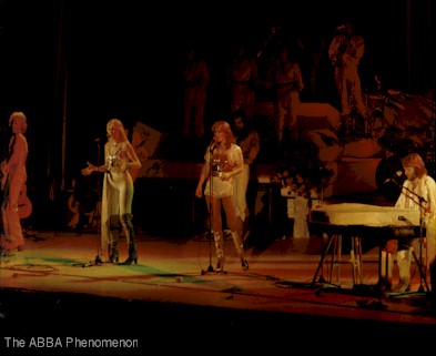 ABBA on stage