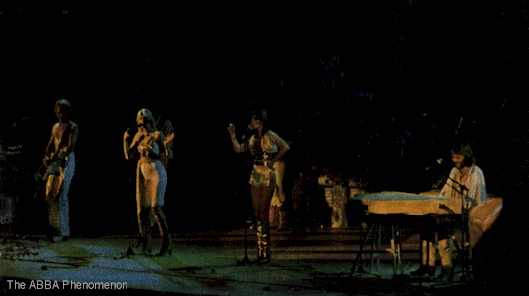 ABBA on stage